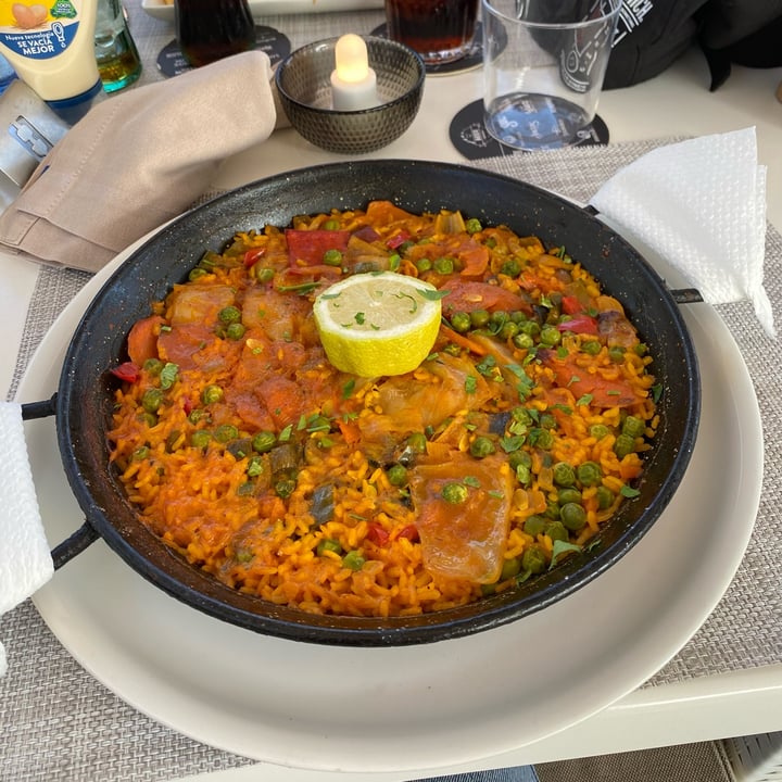 Restaurante The Moon Costa Adeje, Spain Vegetable Paella Review abillion