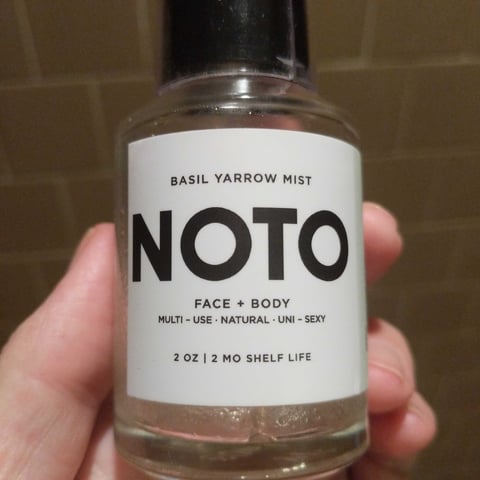 NOTO Botanics, Basil Yarrow Mist, deodorant, body & skincare, health and beauty, review
