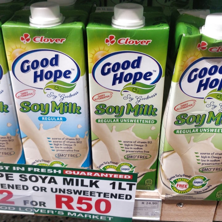 Good Hope Good Hope Soy Milk Regular Unsweetened Review abillion