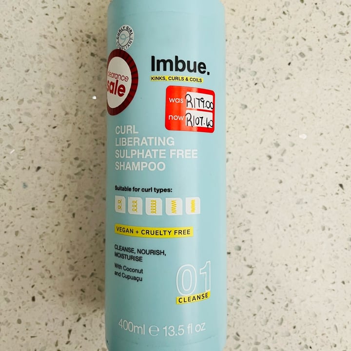 Imbue Curl Liberating Sulphate Free Shampoo Review abillion