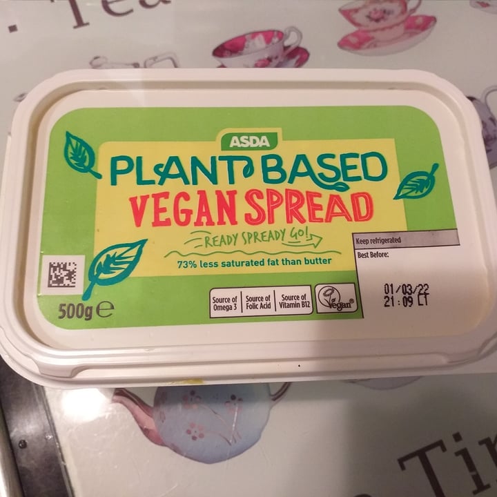 Asda Plant Based Asda plant based vegan spread Review abillion