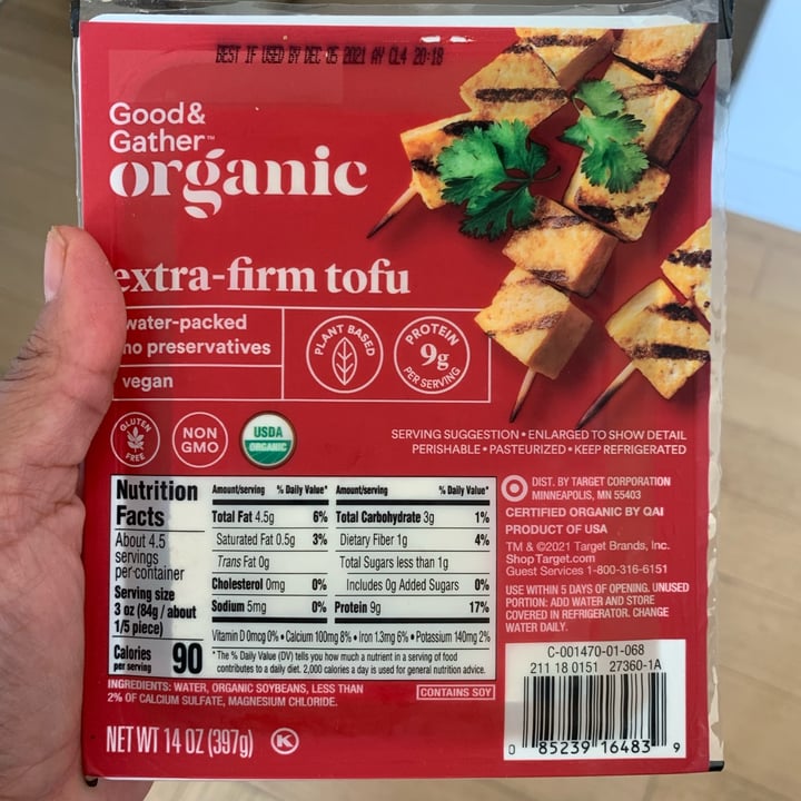Good & Gather Extrafirm Tofu Reviews abillion