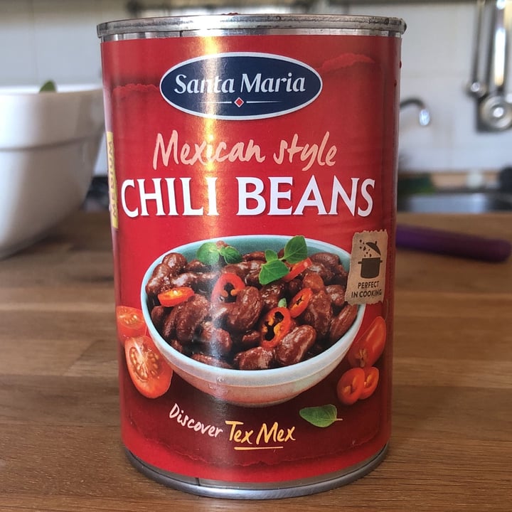 Santa María Mexican style chili beans Review abillion