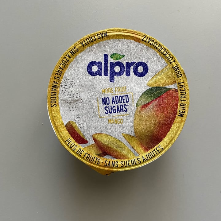 Alpro Mango Yogurt No Added Sugars Review abillion