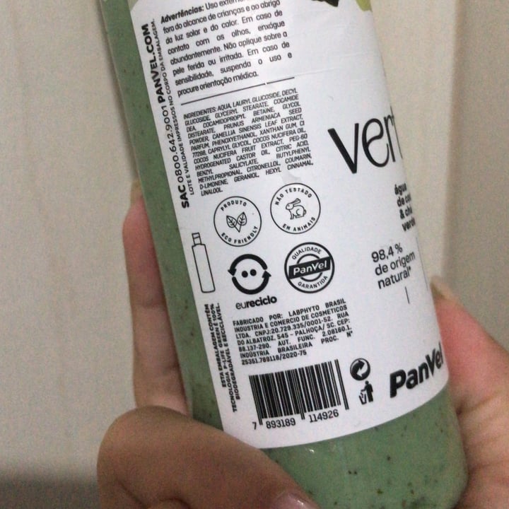 review photo of Panvel Esfoliante Corporal Agua de Coco e Chá Verde shared by @adrieleangelica on 31 Oct 2022 - review