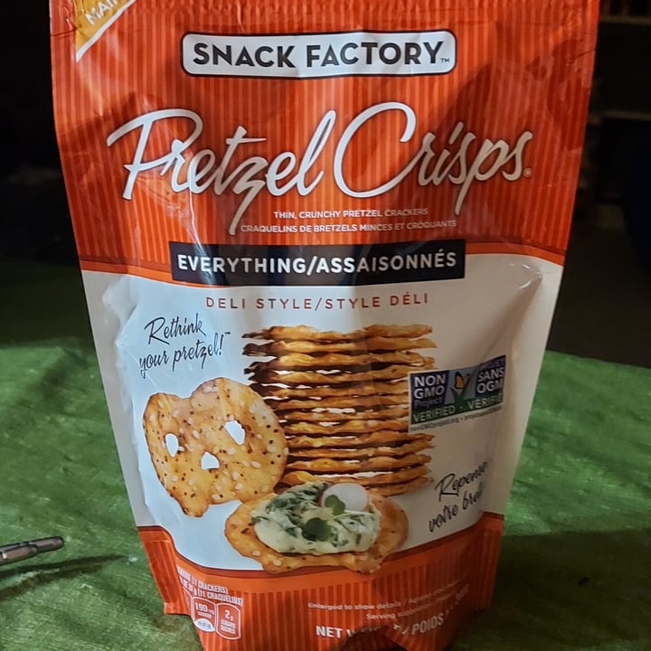 Snack Factory Pretzel Chips Everything Deli Style Review abillion