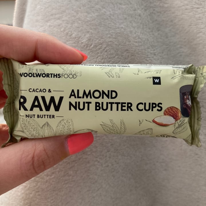 Woolworths Food Raw Almond Nut Butter Cups Review abillion