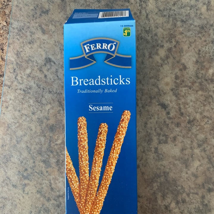 Ferro Sesame Breadsticks Review abillion