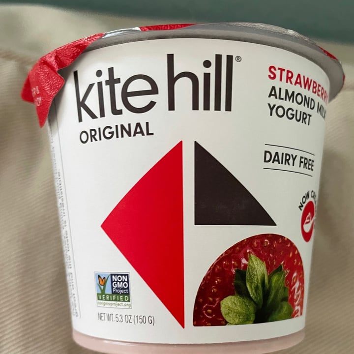 Kite Hill Strawberry Almond Milk Yogurt Original Review abillion