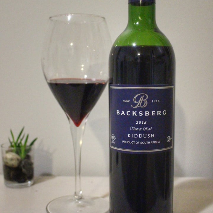 Backsberg Kiddush Sweet Red 2018 Reviews abillion