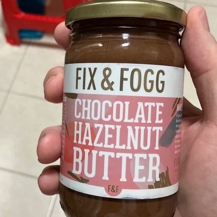 Fix and Fogg chocolate hazelnut butter Review abillion