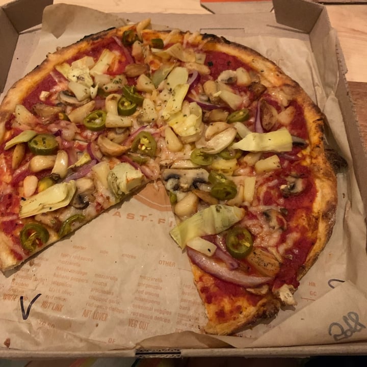 Blaze Pizza Lake Buena Vista, United States build your own pizza Review