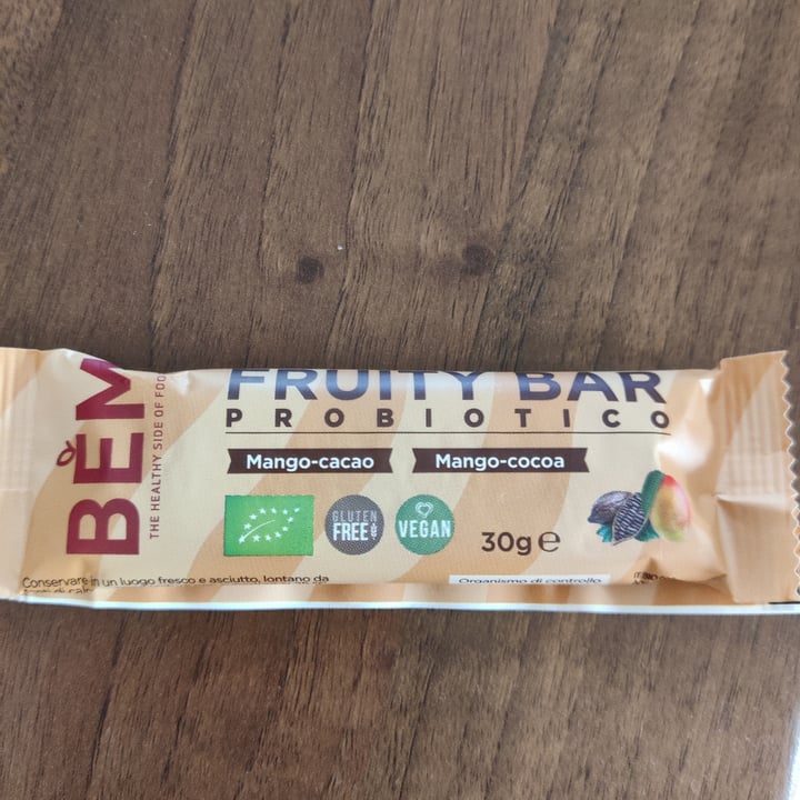 Bem Orgânico Fruity Bar Probiotico Mango Cacao Review abillion