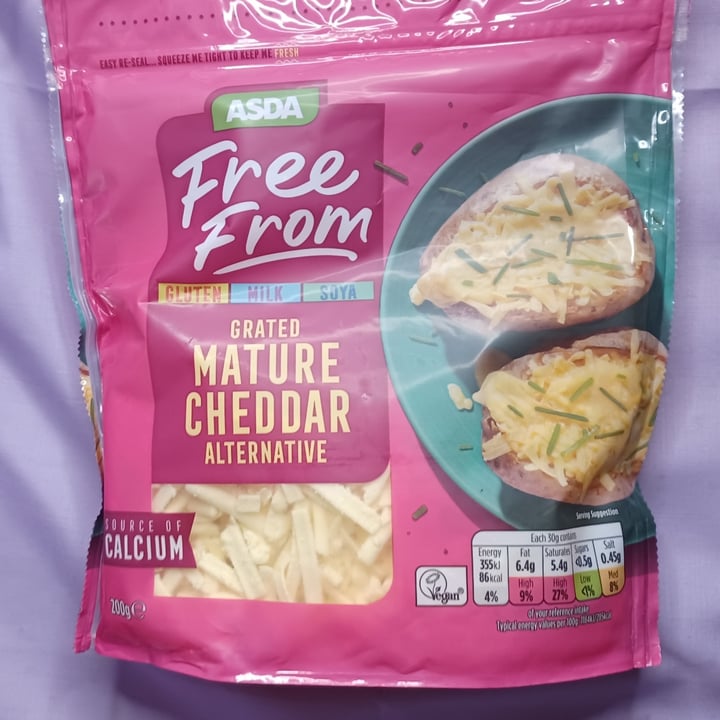 ASDA Grated mature cheddar alternative Review abillion