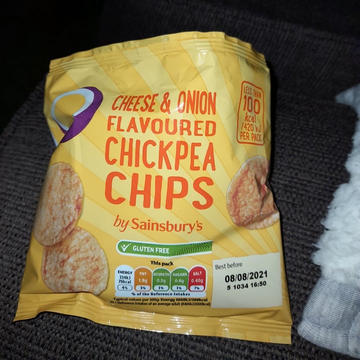 Sainsbury's Chickpea crisps Review abillion