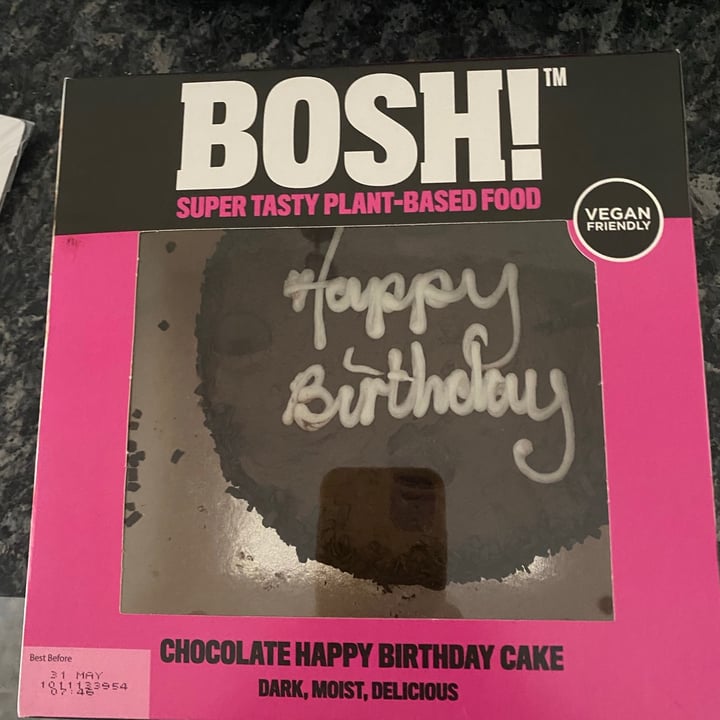 Bosh! BOSH! Chocolate happy birthday cake Review abillion
