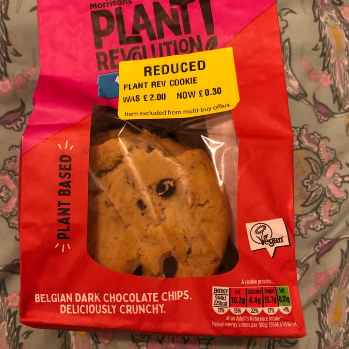 Morrisons plant revolution Chocolate Chip Cookies Review abillion