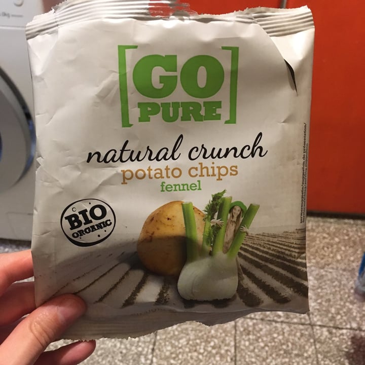 Go Pure Natural crunch potato chips fennel Review abillion
