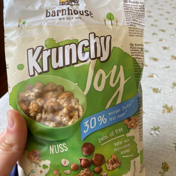 Barnhouse Krunchy Joy Nuss Review abillion