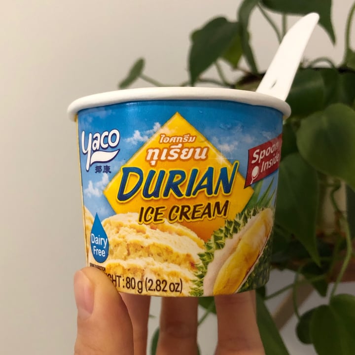 Yaco Durian Ice Cream Review abillion
