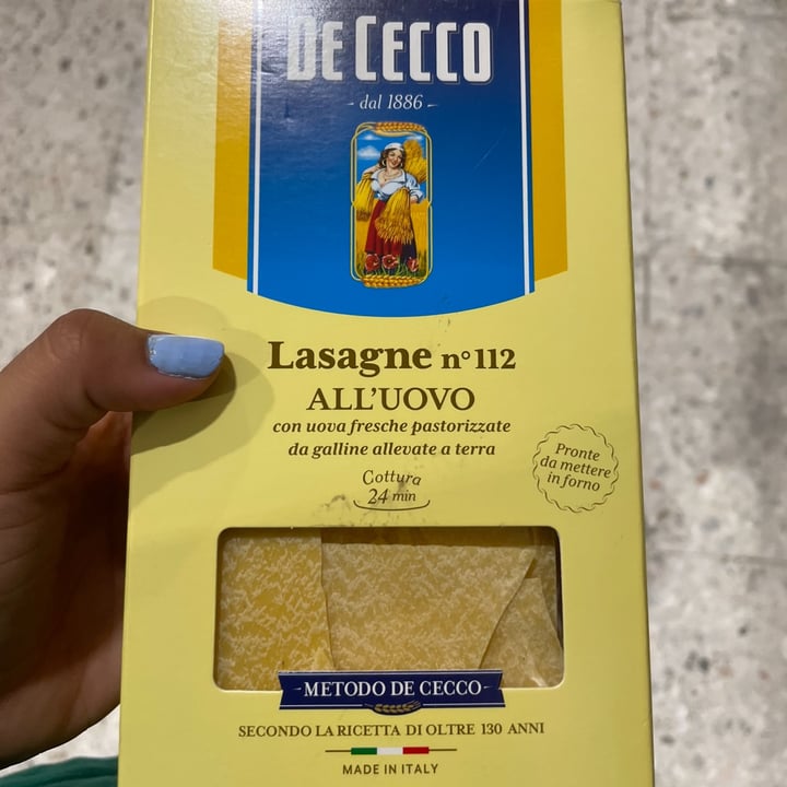 De cecco Lasagne n 112 Review | abillion