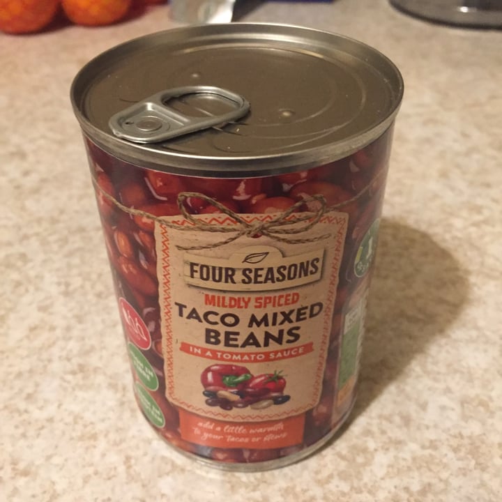 Four seasons Mildly spiced taco mixed beans Reviews abillion