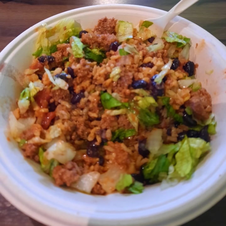 QDOBA Mexican Eats New Albany, United States Imposter Meat Taco Bowl