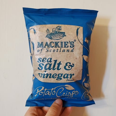 Mackie's of Scotland, Sea Salt and Vinegar , chips & crisps, snacks, food, review