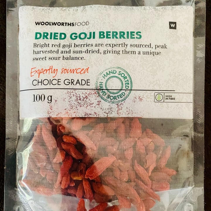 Woolworths Food Dried goji berries Review abillion