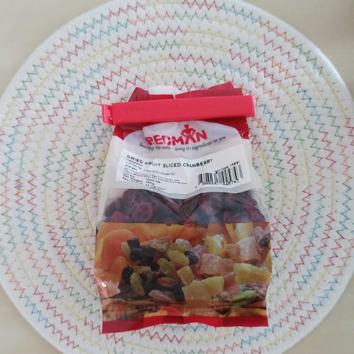 Redman Dried fruit sliced cranberry Review abillion
