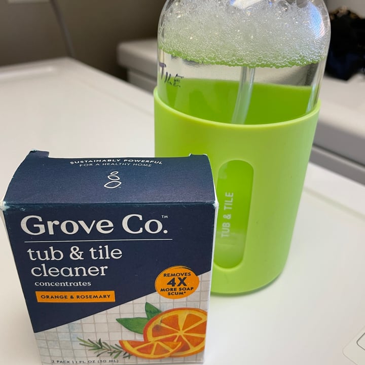 Grove collaborative Tub & tile cleaner Review abillion