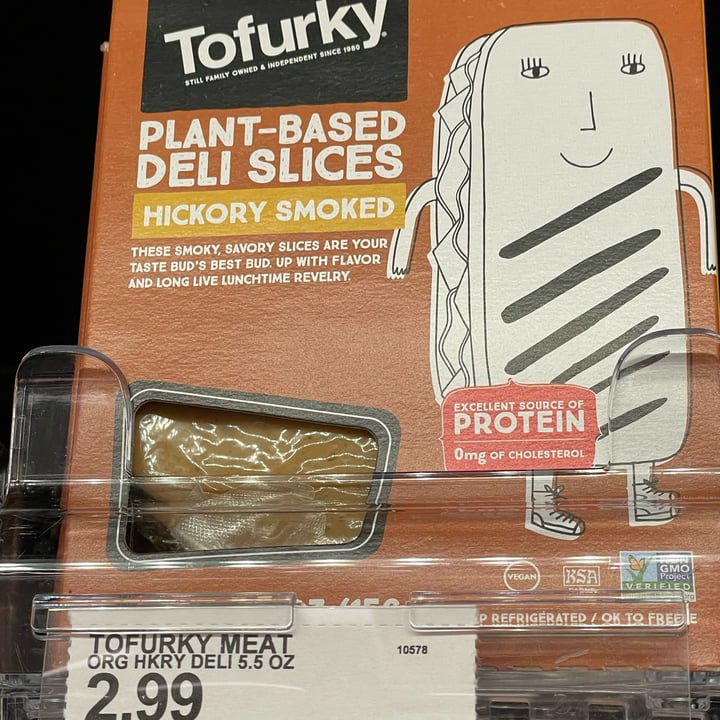 Tofurky Plant Based Deli Slices Hickory Smoked Review abillion