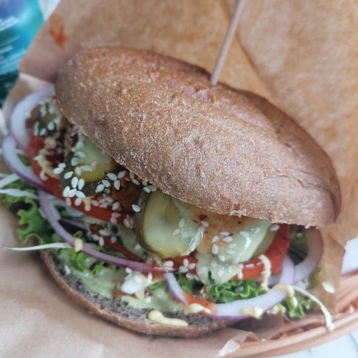 Public & Vegan Kitchen Bled Slovenia House Burger Review abillion