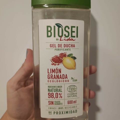 Lida Gel de baño Bio limón y granada Reviews | abillion