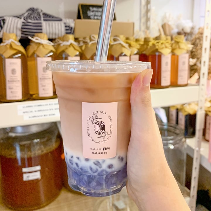 Tea Pulse Downtown Core, Singapore Pu er soy milk tea with chestnut