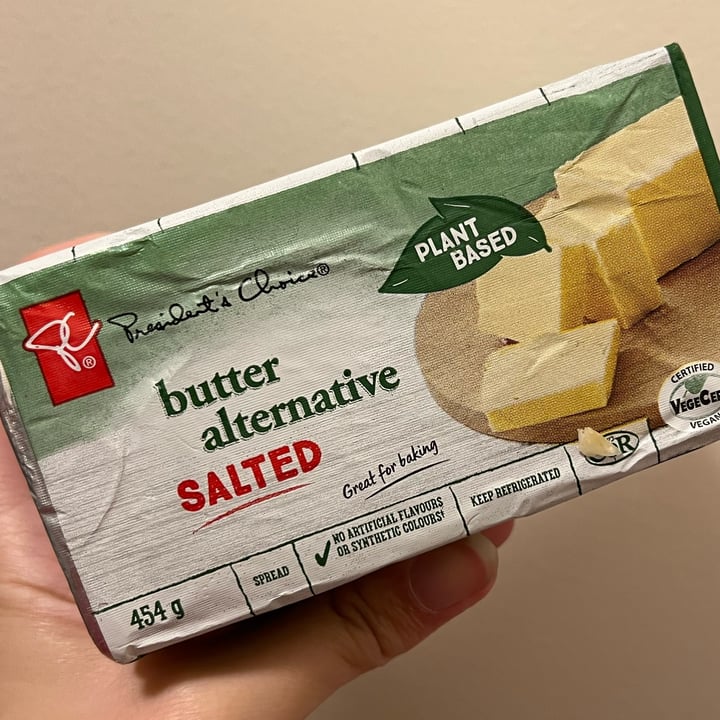 President's Choice Butter Alternative Unsalted Review abillion