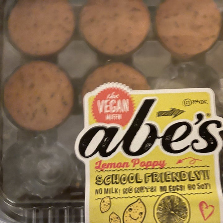 Abe's Vegan Muffins Lemon Poppy Muffins Review abillion