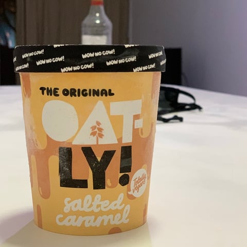 Oatly, Salted Caramel Ice Cream, ice cream, frozen, food, review