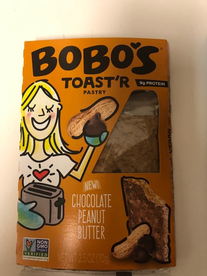 Bobo's Chocolate Peanut Butter Protein Toast'r Pastry Review abillion
