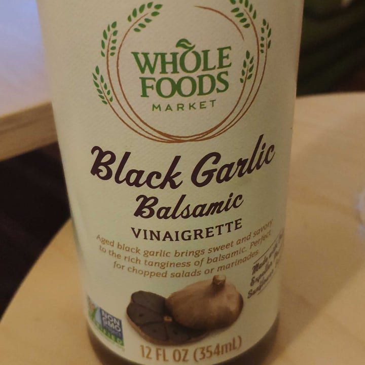 Whole Foods Market Black garlic balsamic vinaigrette Review abillion