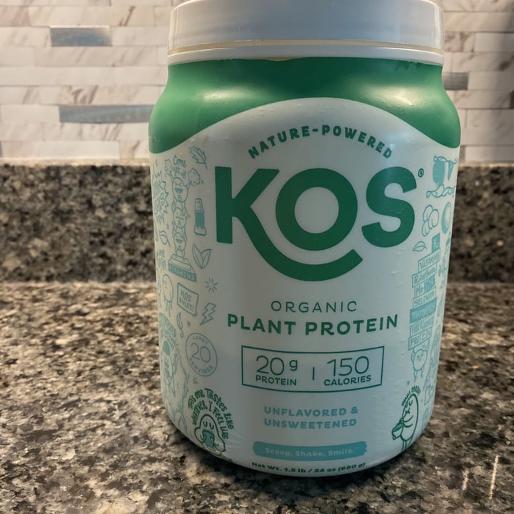 KOS Organic Plant ProteinUnflavored & Unsweetened Review abillion