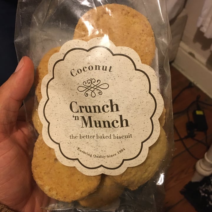 photo of Crunch ‘n Munch Coconut Biscuits shared by @mattmsantos on  28 Sep 2022 - review