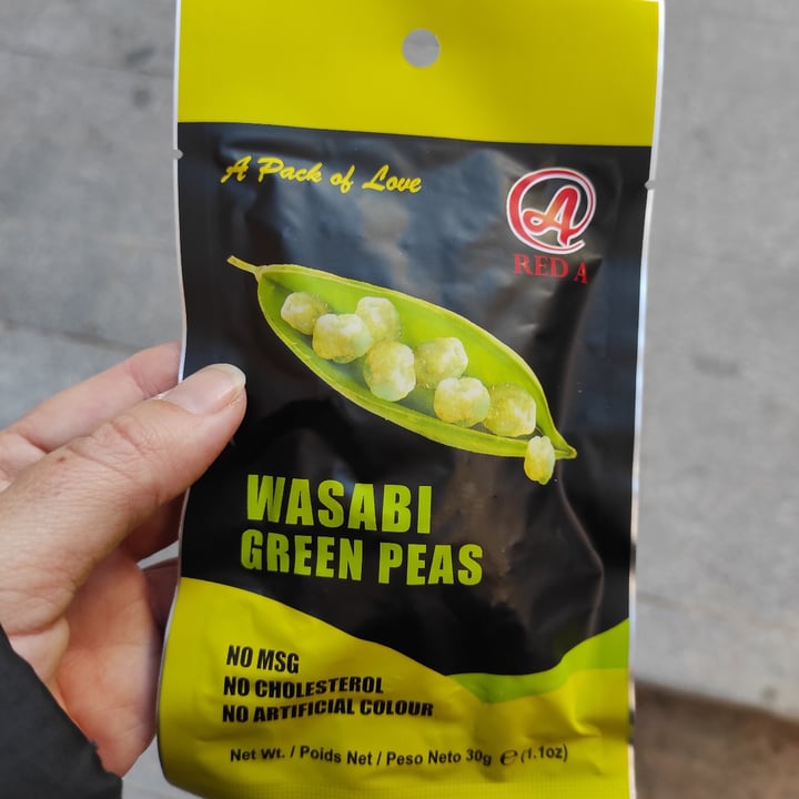 Red a Wasabi Green peas Review abillion