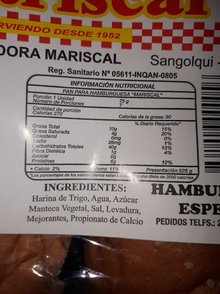 review photo of Panificadora Mariscal Hamburguesa shared by @violeta on 13 Nov 2021 - review