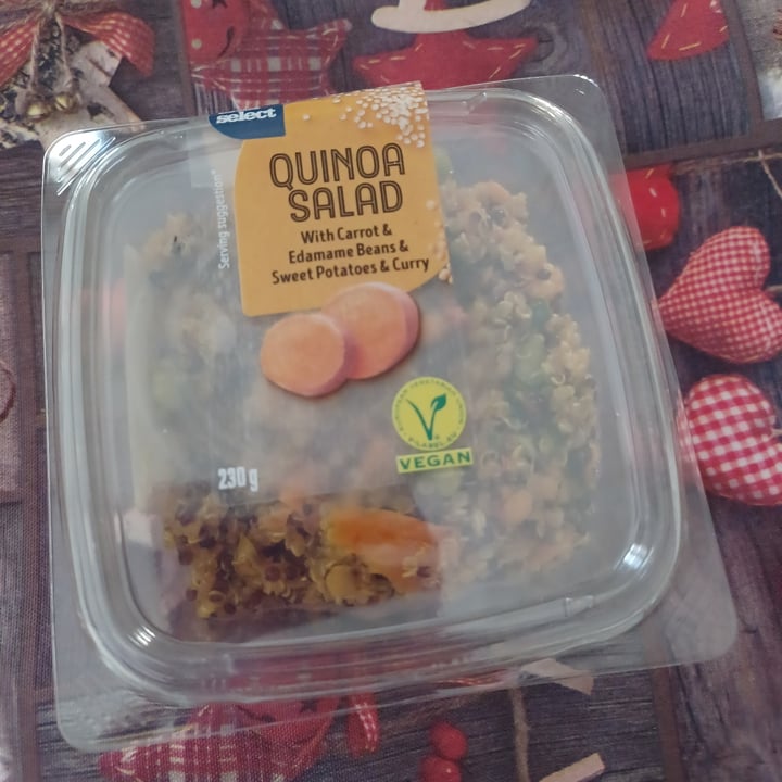 Lidl insalata di quinoa con carote, edamame, patata dolce e curry