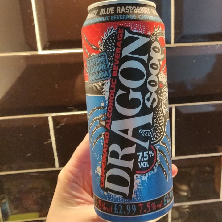 Dragon Soop Blue Raspberry Review abillion
