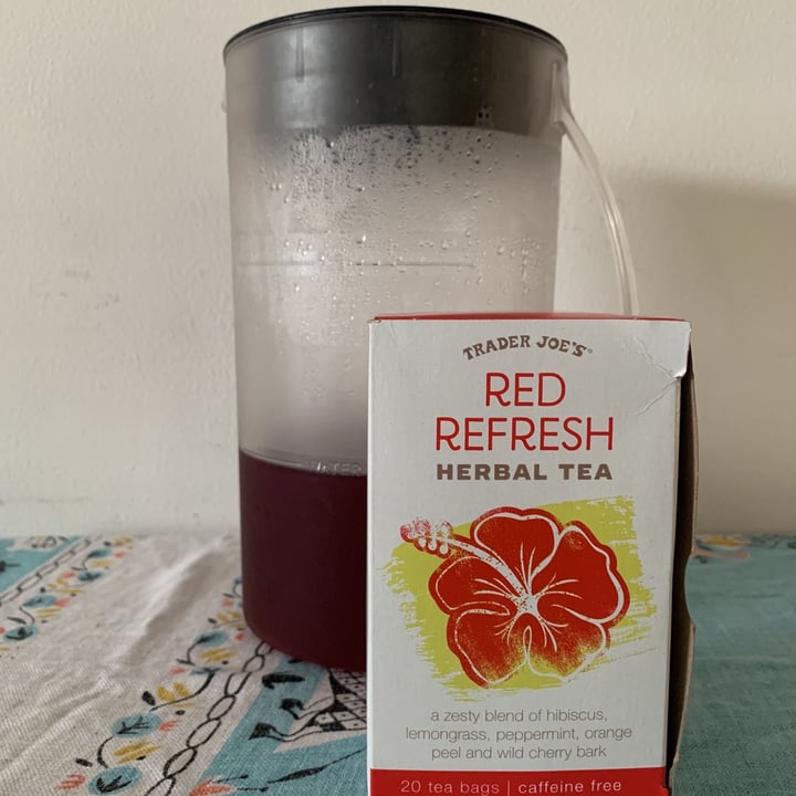 Trader Joe's Red Refresh Herbal Tea Reviews abillion