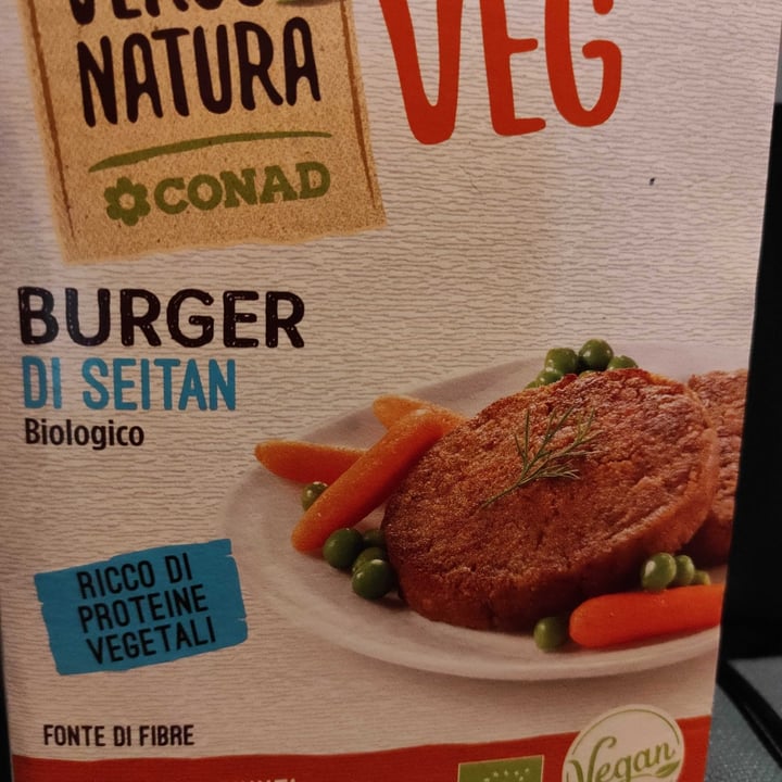 Verso Natura Conad Veg Burger Di Seitan Biologico Review Abillion