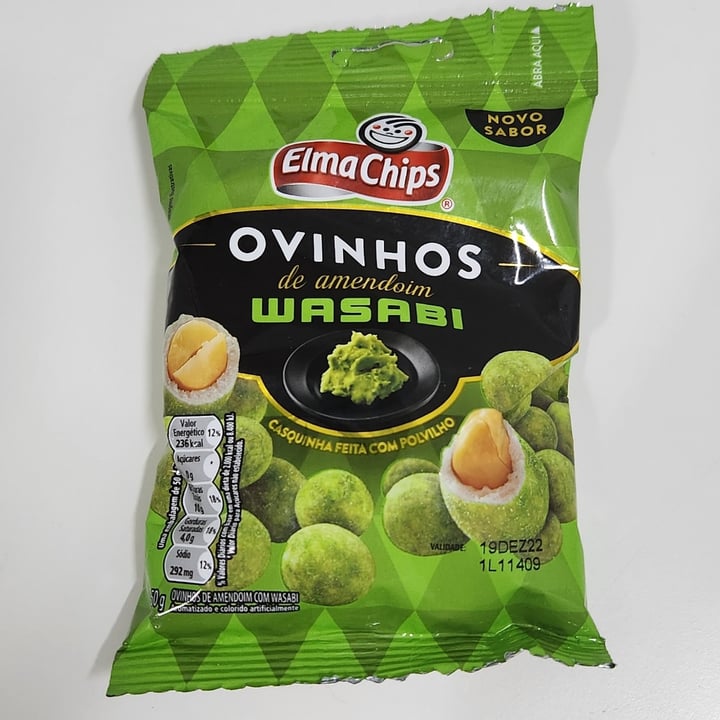 Elma Chips Ovinho de amendoim wasabi Review abillion