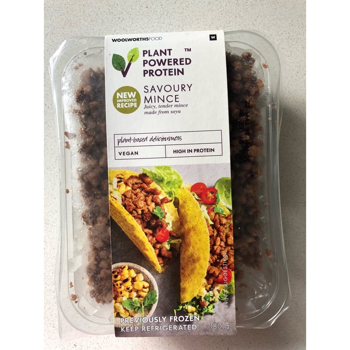 Woolworths Food Plant Powered Protein Savoury Mince Review abillion